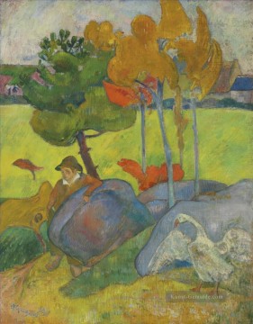 Paul Gauguin Werke - PETIT BRETON a LOIE Paul Gauguin